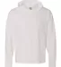 Comfort Colors 4900 Garment Dyed Hooded Long Sleev White front view