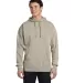 Comfort Colors 1567 Garment Dyed Hooded Pullover S in Sandstone front view