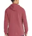 Comfort Colors 1567 Garment Dyed Hooded Pullover S in Crimson back view