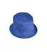 BA534 Big Accessories Metal Eyelet Bucket Cap in Sail blue front view