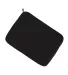 BE060 BAGedge 10 oz. Canvas Laptop Sleeve in Black front view