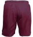 5209 C2 Sport Youth Mesh 6 Short Maroon back view