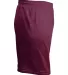 5209 C2 Sport Youth Mesh 6 Short Maroon side view
