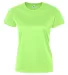 C5600 C2 Sport Ladies Polyester Tee Lime front view