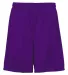 5229 C2 Sport Youth Performance Shorts Purple side view
