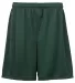 5229 C2 Sport Youth Performance Shorts Forest front view