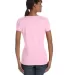 L39VR Fruit of the Loom Ladies' 5 oz., 100% Heavy  Classic Pink back view