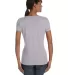 L39VR Fruit of the Loom Ladies' 5 oz., 100% Heavy  Athletic Heather back view