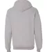 SF76R Fruit of the Loom 7.2 oz. Sofspun™ Hooded  Athletic Heather back view