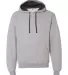 SF76R Fruit of the Loom 7.2 oz. Sofspun™ Hooded  Athletic Heather front view