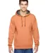 SF76R Fruit of the Loom 7.2 oz. Sofspun™ Hooded  Orange Sherbet front view