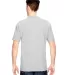 WS450 Dickies 6.75 oz. Heavyweight Work T-Shirt WHITE back view