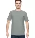 WS451 Dickies Heavyweight Work Henley HEATHER GREY front view