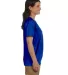 Hanes 5780 Ladies Heavyweight V-neck T-shirt - 578 Deep Royal side view