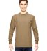 WL450T Dickies 6.75 oz. Heavyweight Work Long-Slee in Desert sand front view