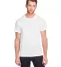 102A Threadfast Apparel Unisex Triblend Short-Slee SOLID WHT TRBLND front view