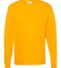 5586 Hanes® Long Sleeve Tagless 6.1 T-shirt - 558 Gold front view