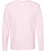 5586 Hanes® Long Sleeve Tagless 6.1 T-shirt - 558 Pale Pink front view