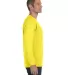 5586 Hanes® Long Sleeve Tagless 6.1 T-shirt - 558 Yellow side view
