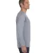 5586 Hanes® Long Sleeve Tagless 6.1 T-shirt - 558 Light Steel side view