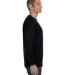 5586 Hanes® Long Sleeve Tagless 6.1 T-shirt - 558 Black side view