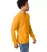 5586 Hanes® Long Sleeve Tagless 6.1 T-shirt - 558 Gold side view