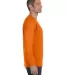5586 Hanes® Long Sleeve Tagless 6.1 T-shirt - 558 Orange side view