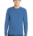5586 Hanes® Long Sleeve Tagless 6.1 T-shirt - 558 Carolina Blue front view
