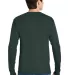 5586 Hanes® Long Sleeve Tagless 6.1 T-shirt - 558 Deep Forest back view