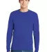 5586 Hanes® Long Sleeve Tagless 6.1 T-shirt - 558 Deep Royal front view