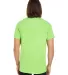 130A Threadfast Apparel Unisex Pigment Dye Short-S LIME back view
