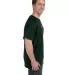 5590 Hanes® Pocket Tagless 6.1 T-shirt - 5590  in Deep forest side view