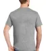 5590 Hanes® Pocket Tagless 6.1 T-shirt - 5590  in Light steel back view