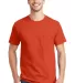 5590 Hanes® Pocket Tagless 6.1 T-shirt - 5590  in Orange front view