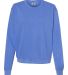 C1596 Comfort Colors Ladies' 10 oz. Garment-Dyed W FLO BLUE front view