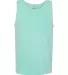 Comfort Colors Tank Top with Pocket 9330  Chalky Mint front view