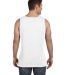 C9360 Comfort Colors Ringspun Garment-Dyed Tank in White back view