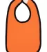 RS1004 Rabbit Skins Infant Jersey Contrast Trim Ve Orange/ Black front view
