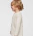 RS3302 Rabbit Skins Toddler Fine Jersey Long Sleev in Natural heather side view