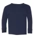 RS3302 Rabbit Skins Toddler Fine Jersey Long Sleev NAVY front view