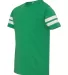 6137 LAT Jersey Youth Football Tee VN GREEN/ BD WHT side view