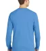 Port & Company PC099LS Pigment-Dyed Long Sleeve Te Blue Moon back view
