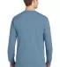 Port & Company PC099LS Pigment-Dyed Long Sleeve Te Mist back view