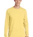 Port & Company PC099LS Pigment-Dyed Long Sleeve Te Popcorn front view