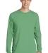 Port & Company PC099LS Pigment-Dyed Long Sleeve Te Safari front view