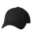 2220 Sportsman  - Wool Blend Cap -  Black front view