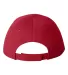 2220 Sportsman  - Wool Blend Cap -  Red back view