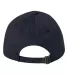 9610 Sportsman  - Heavy Brushed Twill Cap -  Navy back view
