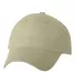 9610 Sportsman  - Heavy Brushed Twill Cap -  Stone front view