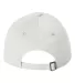 9610 Sportsman  - Heavy Brushed Twill Cap -  White back view